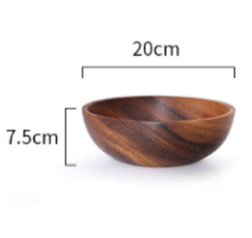 Acacia Wooden Bowl Wooden Tableware